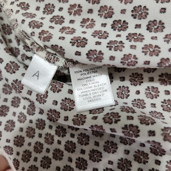 Loft Silk like Tunic Top Women's Size XS - Picture 4 of 8